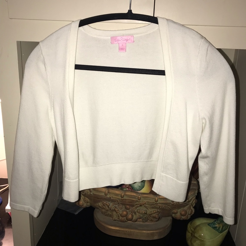 Lilly Pulitzer cropped sweater